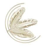 Iron Wall Sculptures Gold Metal Leaf Wall Decor for Living Room Bedroom Office Home B In Australia - Darrahopens
