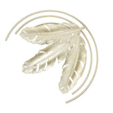 Iron Wall Sculptures Gold Metal Leaf Wall Decor for Living Room Bedroom Office Home B In Australia - Darrahopens