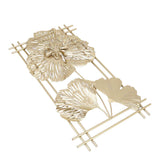 Golden Metal Ginkgo Leaf Decoration Modern Minimalist 3D Wall Sculpture for Bedroom Living Room Hotel Cafe In Australia - Darrahopens