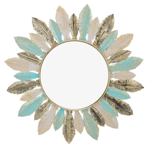 Metal Wall Decor Modern Minimalist Hanging Feather Wall Art Sculpture for Bedroom Living Room Study Office In Australia - Darrahopens