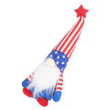 Independence Day Gnome Cute Handcrafted Beautiful Meaning Gnome Plush Decoration for Office Living Room Vertical Stripes In Australia - Darrahopens