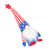 Independence Day Gnome Cute Handcrafted Beautiful Meaning Gnome Plush Decoration for Office Living Room Vertical Stripes In Australia - Darrahopens