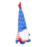 Independence Day Gnome Cute Handcrafted Beautiful Meaning Gnome Plush Decoration for Office Living Room Blue Star In Australia - Darrahopens
