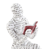 Darrahopens Home & Garden > Decor > Garden Ornaments Resin Reading Woman Figurine Innovative Lady Reading Pulp Molding Bookshelf Ornaments for Home Decoration D In Australia - Darrahopens