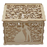 DIY Hollow Wooden Box Gift Card Money Case Wedding Reception Decoration Box Easy Assembly JM01777 Small In Australia - Darrahopens