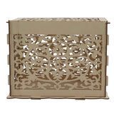 DIY Hollow Wooden Box Gift Card Money Case Wedding Reception Decoration Box Easy Assembly JM01319 Small In Australia - Darrahopens