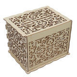 DIY Hollow Wooden Box Gift Card Money Case Wedding Reception Decoration Box Easy Assembly JM01319 Small In Australia - Darrahopens
