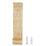 Shelving Solution Wall Sconce Candle Holder Gold Hollow Carved Exquisite Details Metal Wall Candle Holder for Bedrooms In Australia - Darrahopens
