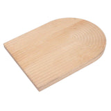 Wooden Bread Tray Natural Safe Multifunction Bread Dessert Tray for Home KitchenOval In Australia - Darrahopens