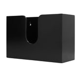 Bamboo Paper Towel Dispenser Countertop Wall Mounted Multifold Napkin Box for Bathroom