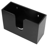 Bamboo Paper Towel Dispenser Countertop Wall Mounted Multifold Napkin Box for Bathroom