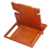 Wood Mobile Phone Base Multifunctional Durable Watch Glasses Key Storage Bracket Desktop Organizer