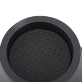 6Pcs Furniture Risers Round Plastic Furniture Lift Riser for Bed Table Couch Black 2.8in