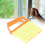 Handheld Blinds Dust Shutters Washable Blind Cleaner Brush Air Conditioner Duster Window Cleaning Brush