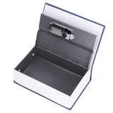 Book Shaped Steel Safe Classic Secret Book Safe Lock Password Type Household Storage BoxBlue In Australia - Darrahopens