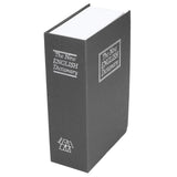 Book Shaped Steel Safe Classic Secret Book Safe Lock Password Type Household Storage BoxBlack