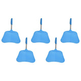 5Pcs Fly Swatter Blue Lightweight Flexible Convenient Thickened Fly Racket with Retractable Rod In Australia - Darrahopens