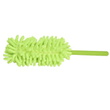 Telescopic Duster Handheld Dust Remover Stainless Steel for Floor Desk Cabinet Cupboard Cleaning Green In Australia - Darrahopens