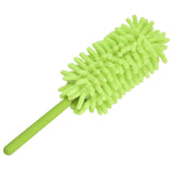 Telescopic Duster Handheld Dust Remover Stainless Steel for Floor Desk Cabinet Cupboard Cleaning Green In Australia - Darrahopens