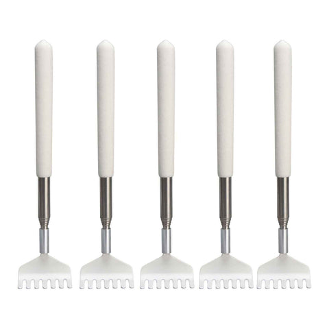 5pcs Extendable Back Scratcher Portable Telescopic Metal Back Scratchers Massager Scraper for Health Care Relaxation In Australia - Darrahopens