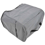 Grill Cover 600D Oxford Fabric Dustproof Barbecue Grill Protector with Zipped Pockets Gray