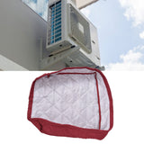 Indoor Air Conditioner Cover Dust Proof Waterproof Sun Proof Air Conditioner Protective Cover