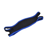 Snoring Stop Belt Adjustable Chin Strap Breathable Nylon Snoring Head Band for Men WomenBlue Black In Australia - Darrahopens
