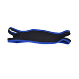 Snoring Stop Belt Adjustable Chin Strap Breathable Nylon Snoring Head Band for Men WomenBlue Black In Australia - Darrahopens
