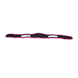 Snoring Stop Belt Adjustable Chin Strap Breathable Nylon Snoring Head Band for Men WomenRed Black In Australia - Darrahopens