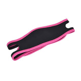 Snoring Stop Belt Adjustable Chin Strap Breathable Nylon Snoring Head Band for Men WomenRed Black In Australia - Darrahopens