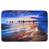Household Bathroom Floor Carpet Water Absorption Anti Slip Flannel Mat for Door Toilet40x60cm In Australia - Darrahopens