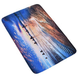 Household Bathroom Floor Carpet Water Absorption Anti Slip Flannel Mat for Door Toilet40x60cm