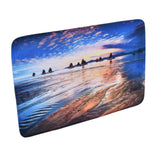 Household Bathroom Floor Carpet Water Absorption Anti Slip Flannel Mat for Door Toilet50x80cm