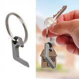 Beer Bottle Opener Keychain Mini Key Ring Small Tool Camping Mini Opener Beer Wine Tools