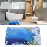 Household Bathroom Floor Carpet Static Electricity Prevention Anti Slip Flannel Mat40x120cm