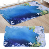Household Bathroom Floor Carpet Static Electricity Prevention Anti Slip Flannel Mat60x180cm