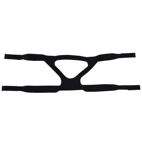 Universal Anti Snore Headgear Strap Nylon Elastic Anti Snoring Head Band for RespiratorBlack