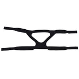 Universal Anti Snore Headgear Strap Nylon Elastic Anti Snoring Head Band for RespiratorBlack In Australia - Darrahopens
