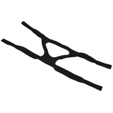 Universal Anti Snore Headgear Strap Nylon Elastic Anti Snoring Head Band for RespiratorBlack