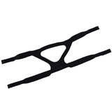 Universal Anti Snore Headgear Strap Nylon Elastic Anti Snoring Head Band for RespiratorBlack