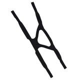 Universal Anti Snore Headgear Strap Nylon Elastic Anti Snoring Head Band for RespiratorBlack