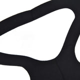 Universal Anti Snore Headgear Strap Nylon Elastic Anti Snoring Head Band for RespiratorBlack