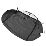 Hanging Garment Bag Dust Proof 600D Oxford Cloth Clear Zipper Clothes Storage Cover for Closet Travel