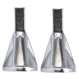 2pcs Deburring Chamfering Device Triangular Handle Deburring External Drill for Stainless Steel Copper Brass Aluminum