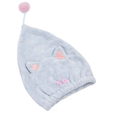 Hair Towel Wrap Fine Texture Soft Handle Dry Naturally Coral Fleece Hair Drying Towel In Australia - Darrahopens