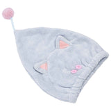 Hair Towel Wrap Fine Texture Soft Handle Dry Naturally Coral Fleece Hair Drying Towel In Australia - Darrahopens