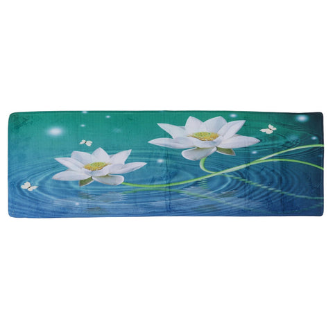 Bathroom Runner Practical Breathable Soft Comfortable Exquisite Design Decorative Carpet for Kitchen40x60cm