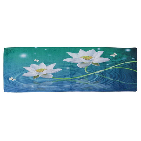 Bathroom Runner Practical Breathable Soft Comfortable Exquisite Design Decorative Carpet for Kitchen50x80cm