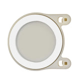 Hole Decorative Hooks Double Hooks Fashion Simple Easy to Install ABS Wall Hook for Hotels Bedrooms Bathrooms