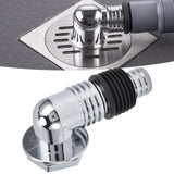 Shower Floor Drain Elbow Long Lasting Plastic Floor Drain Elbow for Hotel Home Decoration